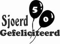 Gefeliciteerd naam ballonnen en leeftijd